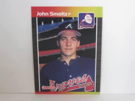 John Smoltz RC #642 1989 Donruss Baseball Card